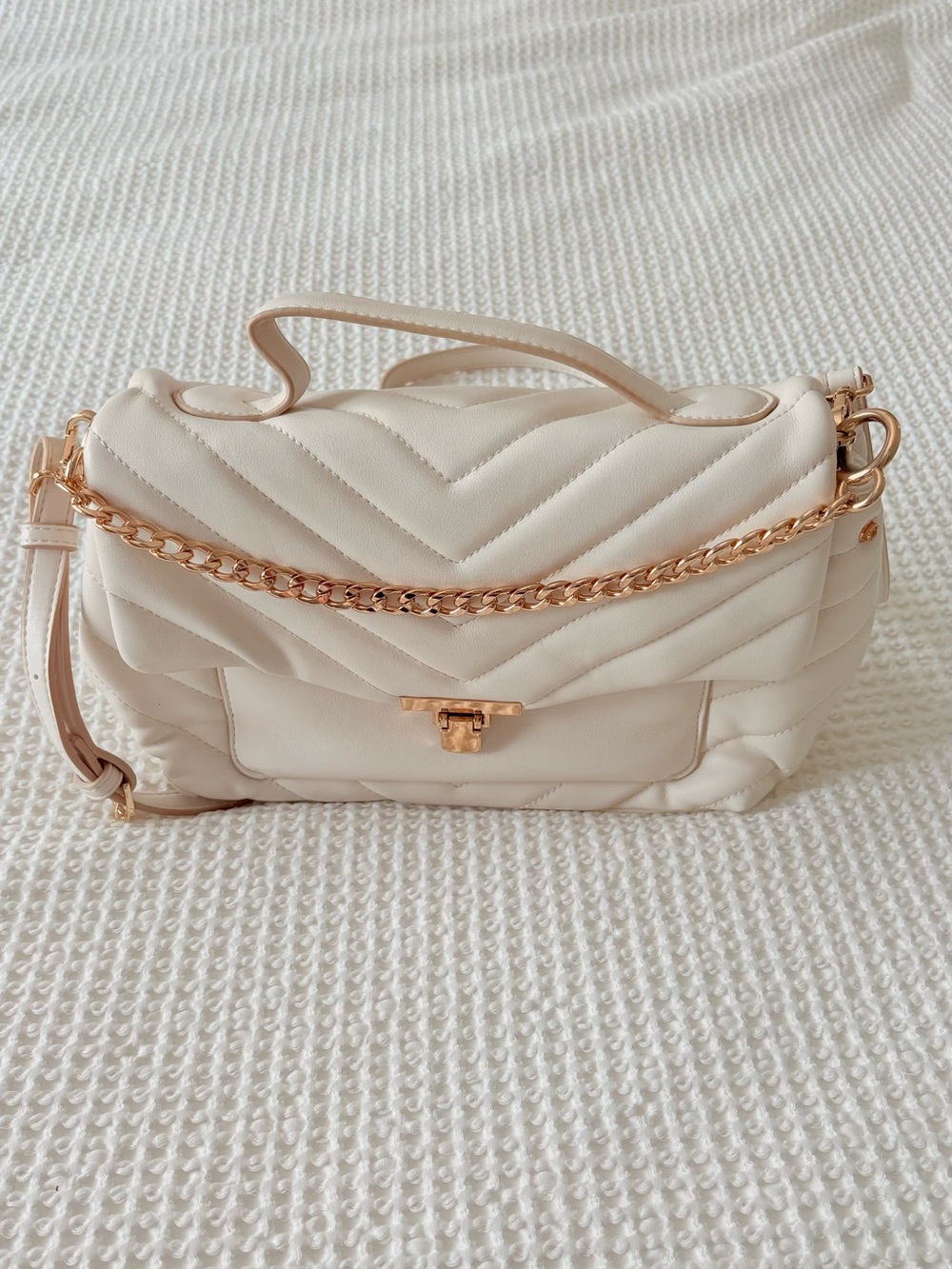 A New Day White Purse